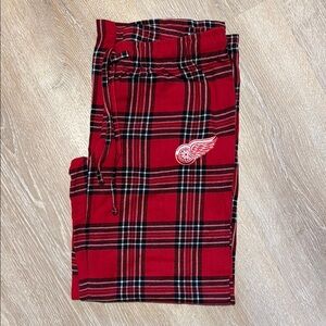 Detroit Red Wings Pajama Pants Adult Small